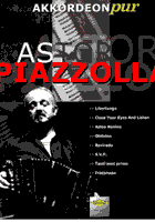 Notenbuch-Cover "Astor Piazzolla"