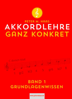 Akkordlehre Band 1 von Peter M Haas Titelbild