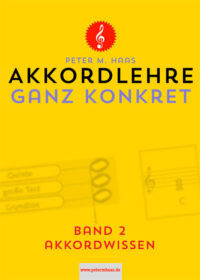 Akkordlehre Band 2 von Peter M. Haas Titelbild