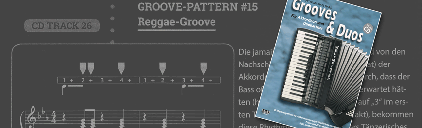 Titelbild "Grooves und Duos" von Peter M. Haas