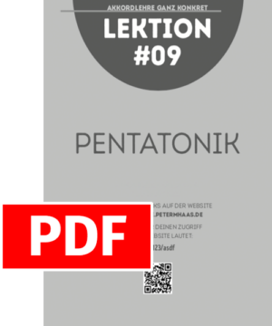 Lektion #09 "PENTATONIK"