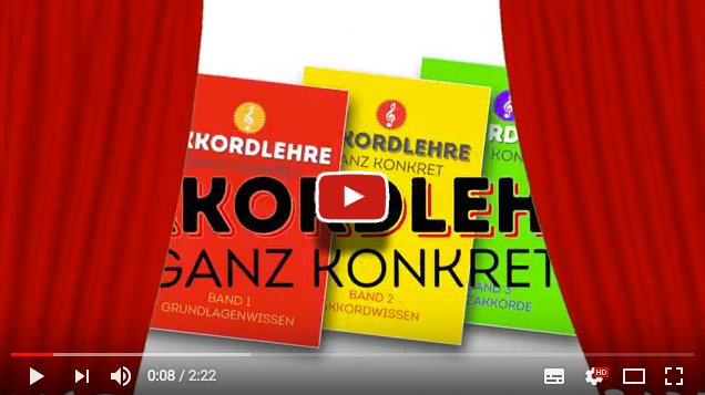 YouTube Video zur Akkordlehre - Trailer