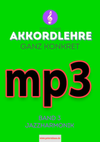 mp3-Dateien zum Buch "Akkordlehre ganz konkret - Band 3"