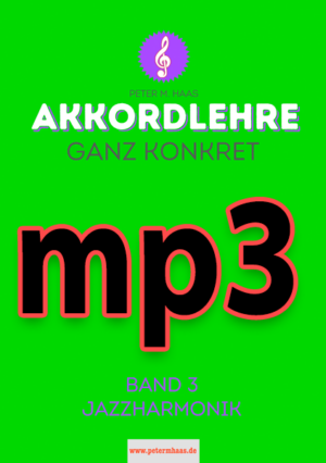 mp3-Dateien zum Buch "Akkordlehre ganz konkret - Band 3"