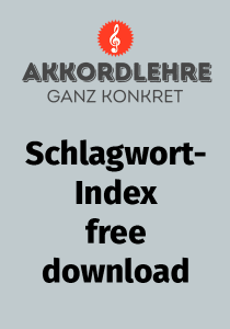 Titel Schlagwort Index Akkordlehre