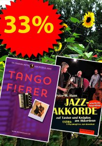 Sparangebot 33 Prizent Akkordeonbücher von Peter M. Haas
