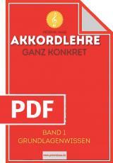 Akkordlehre Band 1 – entdecke das Grundlagenwissen der Musiklehre! (PDF)