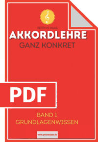 Akkordlehre Band 1 – entdecke das Grundlagenwissen der Musiklehre! (PDF)