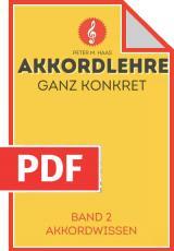 Akkordlehre ganz konkret Band 2 (PDF)