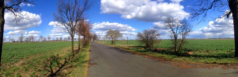 Panorama Landschaft bei Schönefeld - Foto von Peter M. Haas