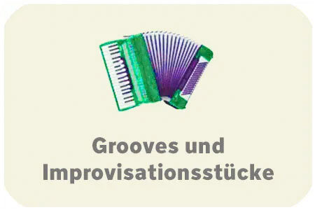 Auswahlbutten Grooves und Improvisationsstücke
