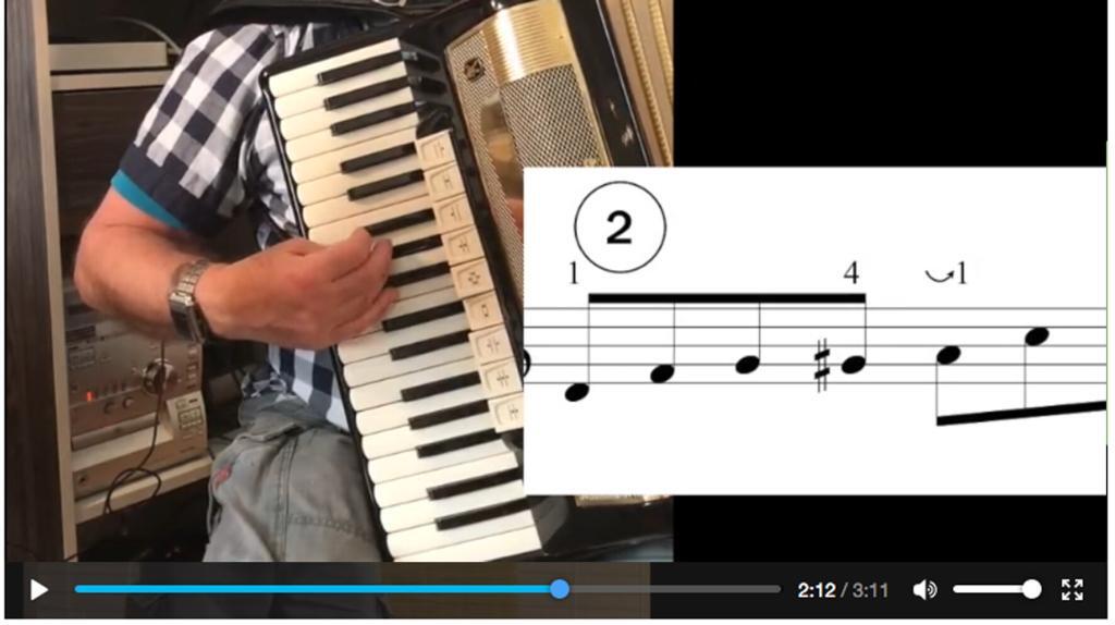 Videoausschnitt aus dem Online Workshop Improvisation von Peter M Haas