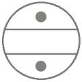 Akkordeon-Register-Symbol-Doppeloktave
