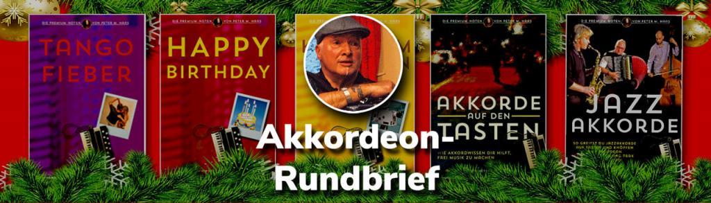 Akkordeon Rundbrief von Peter M haas Titel