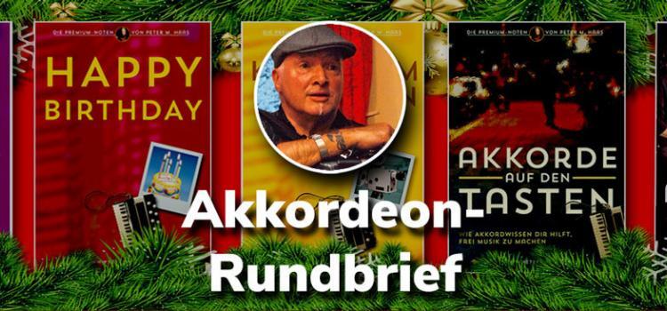 Akkordeon Rundbrief von Peter M haas Titel