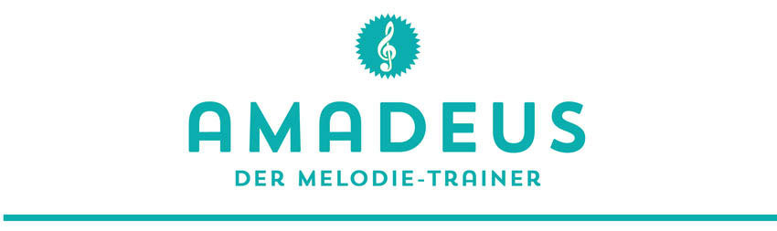 Logo Melodietrainer AMADEUS von Peter M Haas