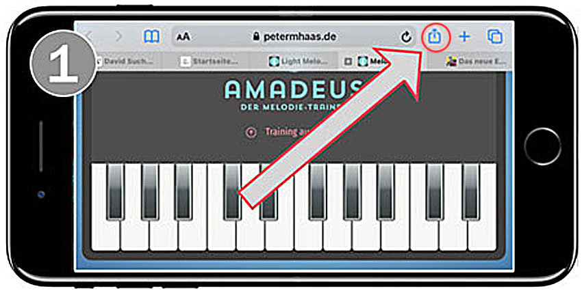 Ear-Trainer-Keyboard-AMADEUS-auf-dem-Smartphone-Bild-1