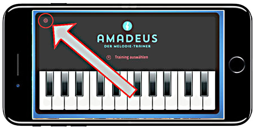Ear-Trainer-Keyboard-AMADEUS-auf-dem-Smartphone-Einstellungen