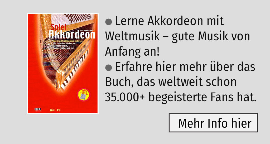 Spiel Akkordeon, die Akkordeonschule