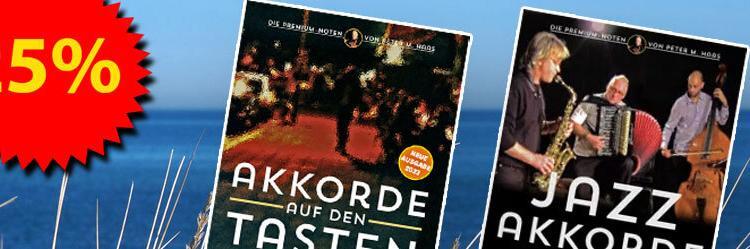 Zu den Sommerferien: ein Groove-Jazz-Klassiker zum Noten-Download, ein Buchbündel für Kreative, und ein Angebot für neugierige Testleser