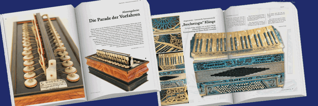 Der Fotoband über historische Akkordeons von Peter Michael Haas