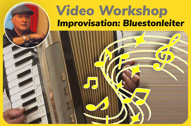 Videoworkshop "Improvisation Bluestonleiter" von Peter M. Haas