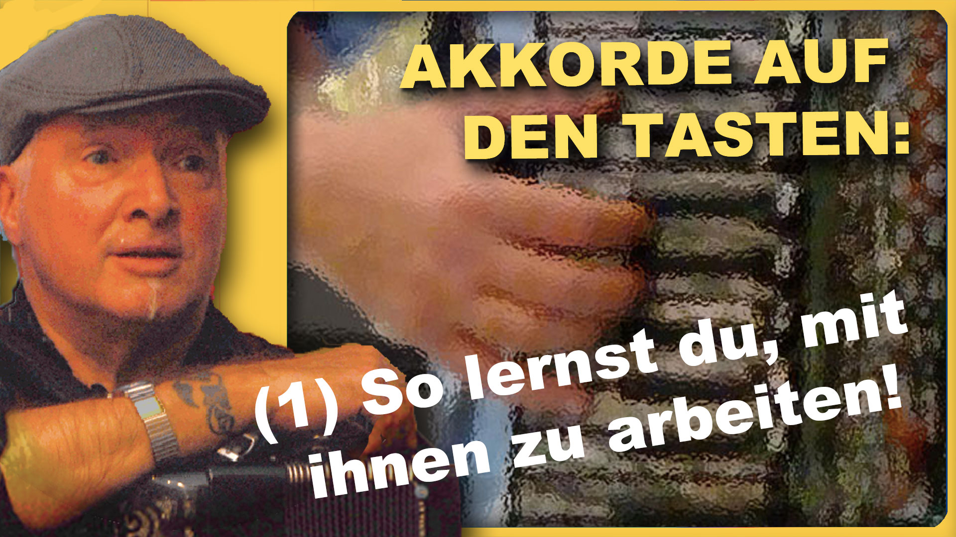 Betr. AKKORDE AUF DEN TASTEN – Neues Video, neue Buchlieferung